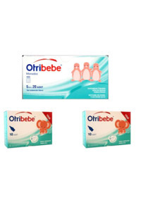 Otribebe Burun Aspiratörü Yedek Ucu 2x10'lu+Monodoz 20'li