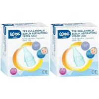Wee Baby Mavi Burun Aspiratörü Yedek Uç 2x10'lu Set