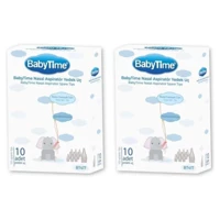 Babytime BT417 Şeffaf Nazal Burun Aspiratörü Yedek Uç 2x10'lu