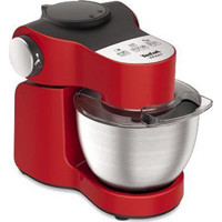 Tefal Wizzo Paslanmaz Çelik 700 W 4 lt Standlı Hamur Yoğurma ve Mutfak Şefi Kırmızı