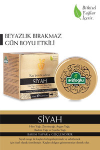 Arifoğlu Siyah Organik Renkli Wax Kaş Sabitleyici 50 ml