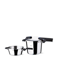 Fissler Vitaquick Bluepoint Clipso Kapak Cookstar Tabanlı 2.5 lt-6 lt Düdüklü Tencere Seti