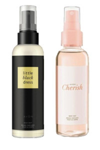 Avon Little Black Dress-Cherish Oryantal-Çiçeksi-Frambuaz-Ananas-Badem Sütü Meyvemsi Kadın Vücut Spreyi 100 ml