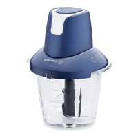 Korkmaz A460 07 900 W 1250 ml Cam Hazneli Öğütücülü 4 Bıçaklı Elektrikli Rondo Mavi