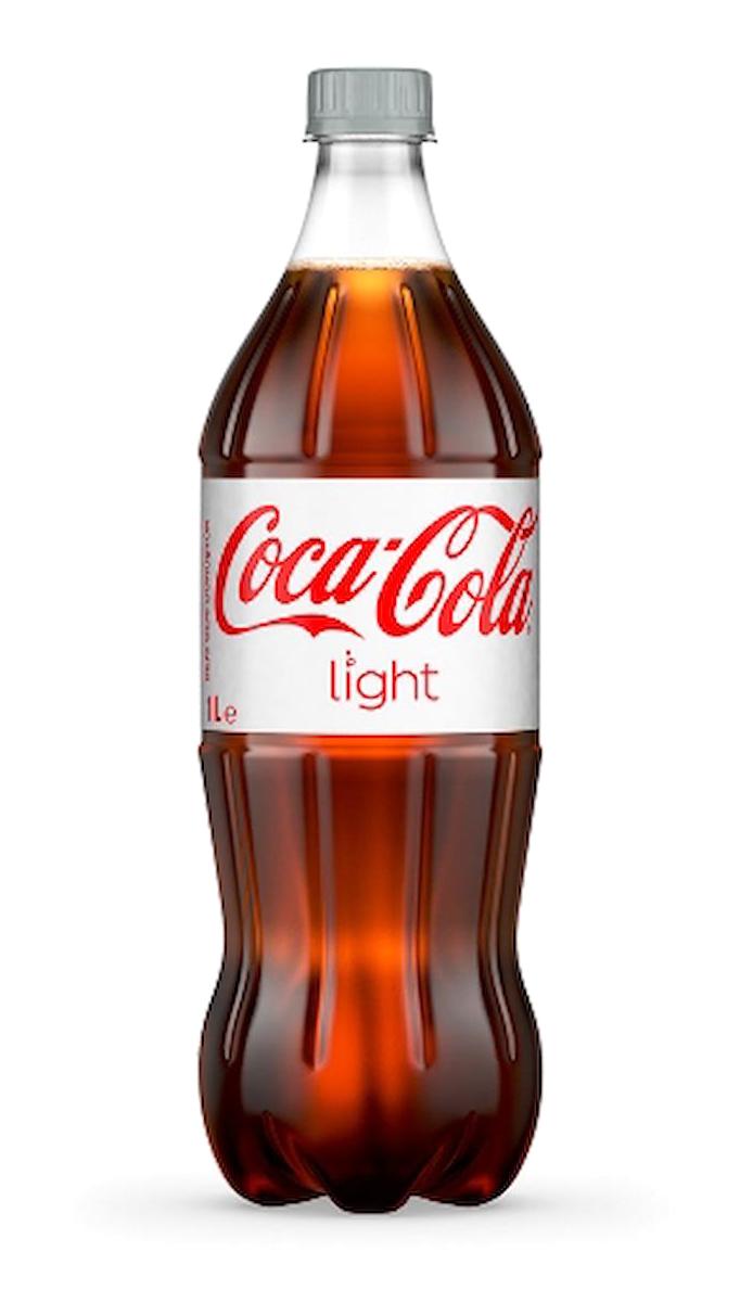 Coca Cola Light Pet Kola 1 lt 2 Adet