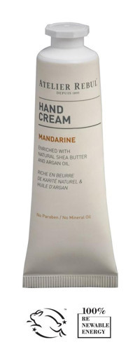 Atelier Rebul Mandalina Tüm Ciltler Organik Vegan Parfümsüz El Kremi 30 ml