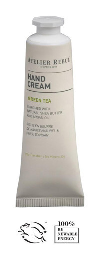 Atelier Rebul Yeşil Çay Tüm Ciltler Organik Vegan Parfümsüz El Kremi 30 ml