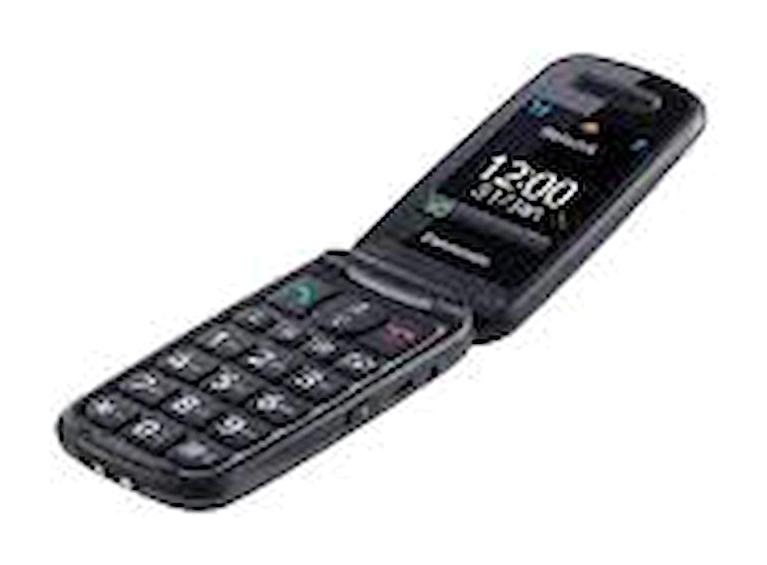 Panasonic KX-TU550 32 GB Hafıza 64 MB Ram 2.8 inç 1.2 MP Tuşlu Cep Telefonu Siyah