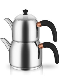 Neva Sweet Premium N2931 Çelik Çaydanlık Gri