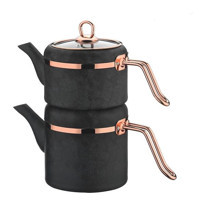 Brioni Royal Stone RSA-02TL Granit Çaydanlık Antrasit
