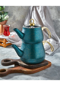Cosiness Granit Çaydanlık Mavi