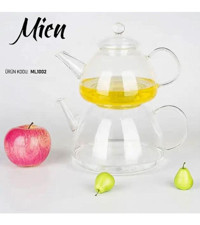 Mien Ml1002 Cam Çaydanlık Şeffaf