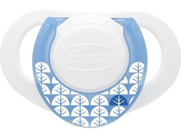 Chicco Physio Compact 0-6 Ay Ortodontik Silikon Emzik Mavi