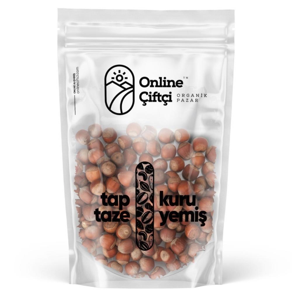 Online Çiftçi Çiğ Tuzlu Tane Kabuklu Fındık 1 kg