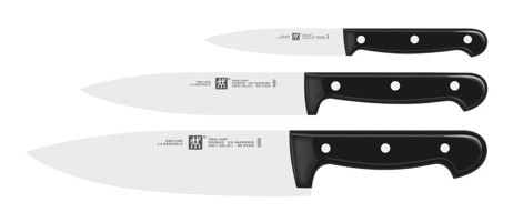 Zwilling Twin Chef 2 Plastik Çelik 3 Parça Şef Bıçakları Seti