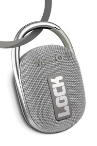 Powerway Lock Taşınabilir Gümüş Bluetooth Hoparlör