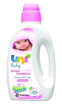 Uni Baby Hipoalerjenik Konsantre Lale 18 Yıkama Yumuşatıcı 6x1500 ml