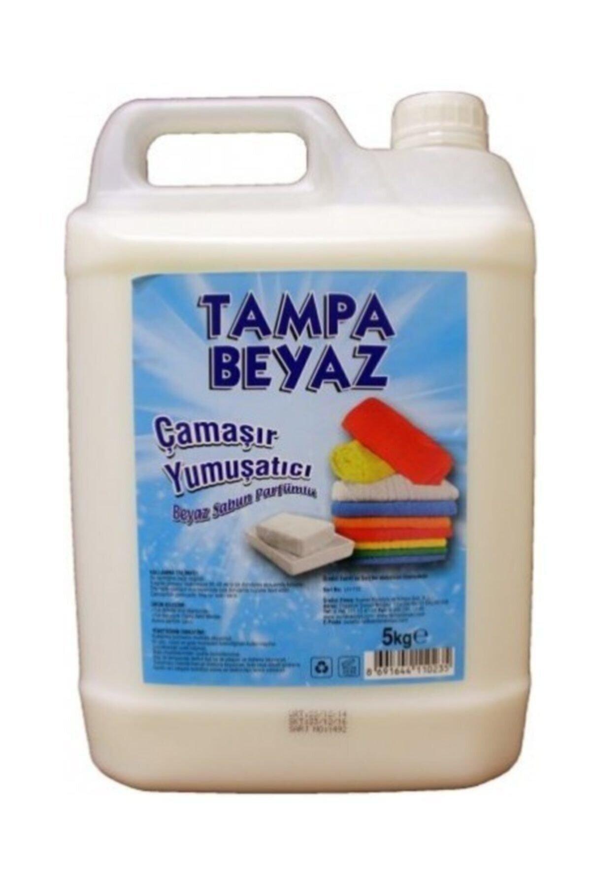 Tampa Beyazlar ve Renkliler İçin Beyaz Sabun 40 Yıkama Yumuşatıcı 5 lt