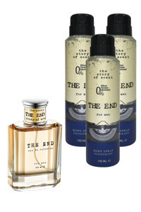 The End Eau De Toilette 4 Parça Erkek Parfüm Deodorant Seti EDT