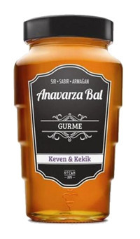 Anavarza Organik Süzme Keven - Kekik Balı 2x850 gr