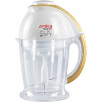 Arnica Gh21306 500 W 1000 ml Plastik Hazneli Öğütücülü Çift Bıçaklı Mini Elektrikli Rondo Mavi
