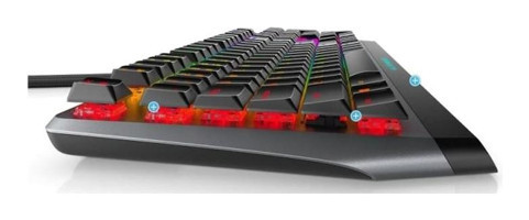 Dell AW510K 545 İngilizce Q RGB Red Switch Kablolu Siyah Mekanik Gaming Klavye