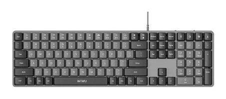 Wiwu Kb-01 İngilizce Q Black Switch Kablolu Siyah Mekanik Gaming Klavye