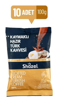 Shazel Kaymaklı Türk Kahvesi 10x100 gr