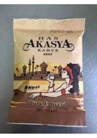 Has Akasya Sade Türk Kahvesi 3x100 gr
