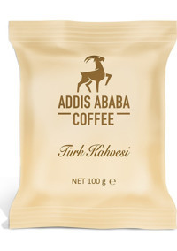 Addis Ababa Coffee Sade Orta Kavrulmuş Türk Kahvesi 100 gr