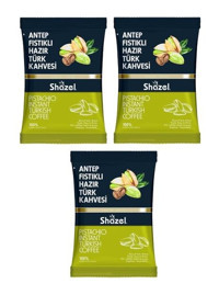 Shazel Antep Fıstıklı Türk Kahvesi 3x100 gr