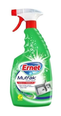 Ernet Güçlü Temizlik Sprey Mutfak Banyo Temizliyici 750 ml