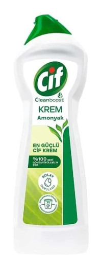 Cif Ekstra Hızlı Durulama Krem Mutfak Banyo Temizliyici 750 ml