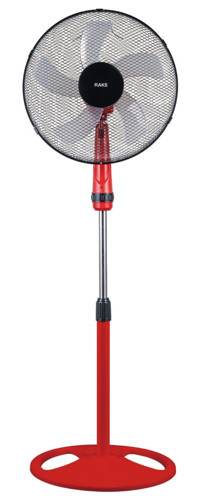 Raks Sf 16 Eco Salınım Özellikli 5 Kanatlı Ayaklı Vantilatör 50w Kırmızı