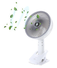 House Pratik HP62 Yüksek Performanslı Pratik Taşınabilir Şarj Edilebilir 3 Kademeli Masaüstü Fan
