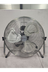 MUZEKO Mzk-20sh Yer Tipi 150w Gri Gümüş Sanayi Vantilatör