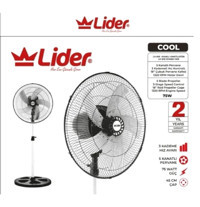 Lider LV610 Cool Sanayi Tip Ayaklı Vantilatör - 5 Kanatlı Pervane