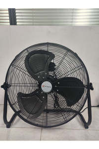 MUZEKO Mzk-20sh Yer Tipi 150w Siyah Sanayi Vantilatör