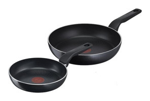 Tefal Generous Cook 2 Parça Kapaklı Bakalit Saplı Titanyum Tava Seti