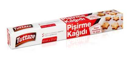Tuttaze Hazır Kesilmiş Pişirme Kağıdı 32 Adet