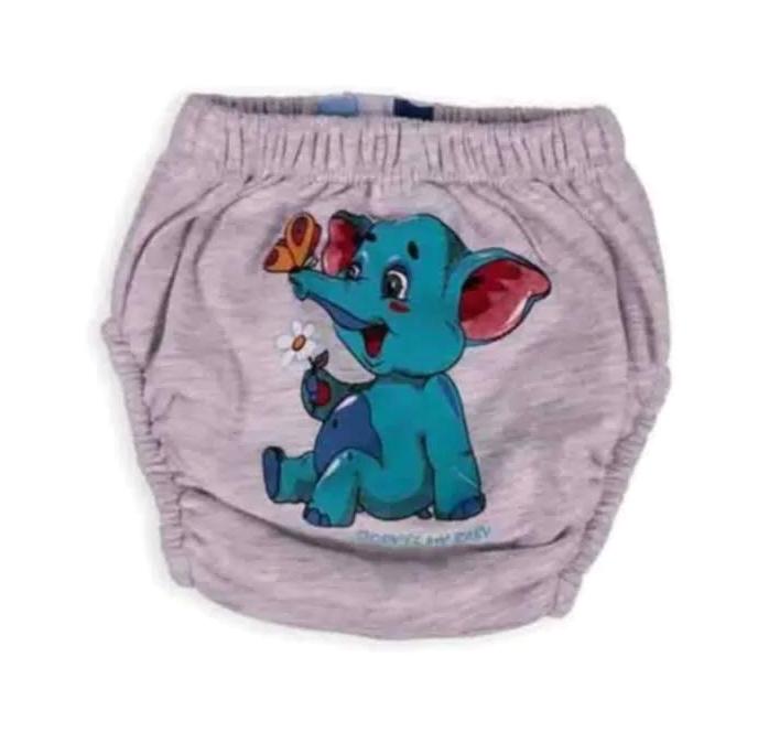 Unisex Gri Bebek Alıştırma Külodu