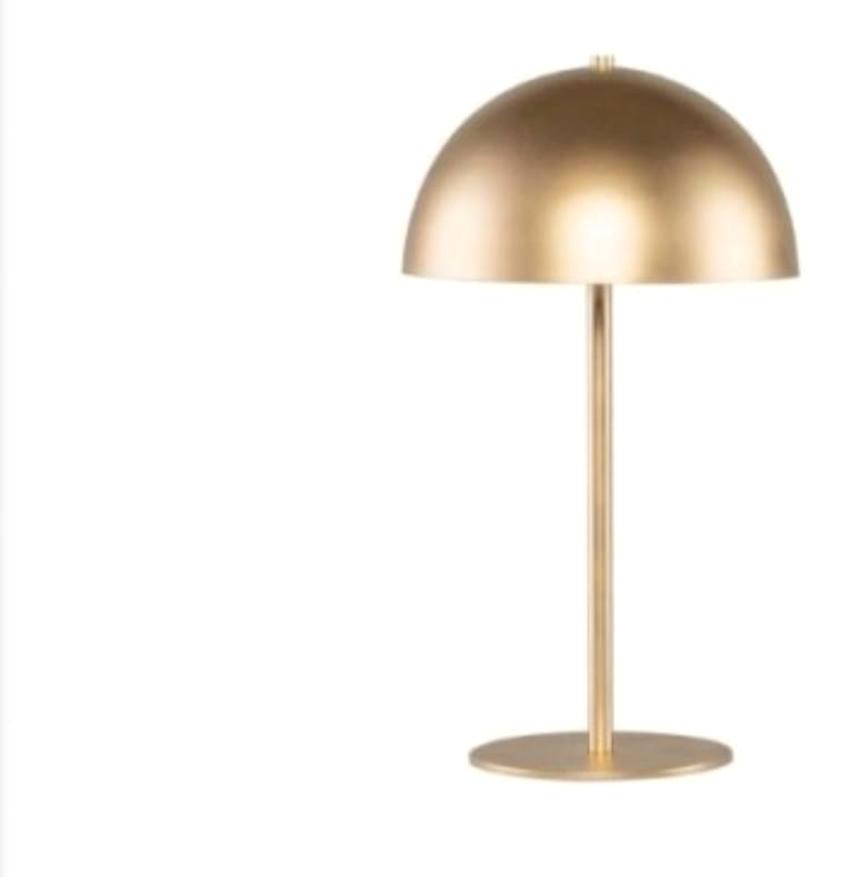 Mylights Metal Gold Tekli Metal Abajur