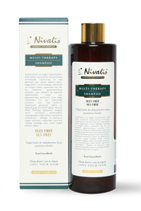 Nivalis Multi Therapy Saç Dökülmesine Karşı Düz Saçlar İçin Kremsiz Şampuan Unisex Şampuanı 400 ml