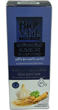 Bio Vitals Saç Dökülmesine Karşı Düz Saçlar İçin Sarımsak Özlü Kremsiz Şampuan Unisex Şampuanı 330 ml
