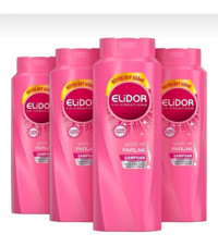 Elidor Co-creations Onarıcı Düz Saçlar İçin Kremsiz Şampuan Unisex Şampuanı 4x650 ml