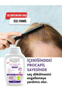 Aclind Saç Dökülmesine Karşı Düz Saçlar İçin Kremsiz Şampuan Kadın Şampuanı 300 ml