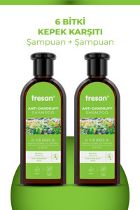 Tresan Kepek Karşıtı Düz Saçlar İçin Parabensiz Kremsiz Şampuan Unisex Şampuanı 300 ml