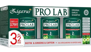 Zigavus Pro Lab Düz Saçlar İçin Parabensiz Kremsiz Şampuan Unisex Şampuanı 300 ml