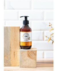 Gülbenatural Güçlendirici Kuru Düz Saçlar İçin Keratin Sandal Ağacı Parabensiz Kremsiz Şampuan Unisex Şampuanı 300 ml