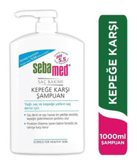Sebamed Kepek Karşıtı Düz Saçlar İçin Parabensiz Kremsiz Şampuan Unisex Şampuanı 1000 ml
